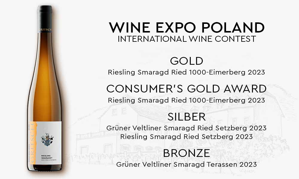 News Wine Expo Poland 2025: Prämierte Smaragd-Weine aus der Wachau
