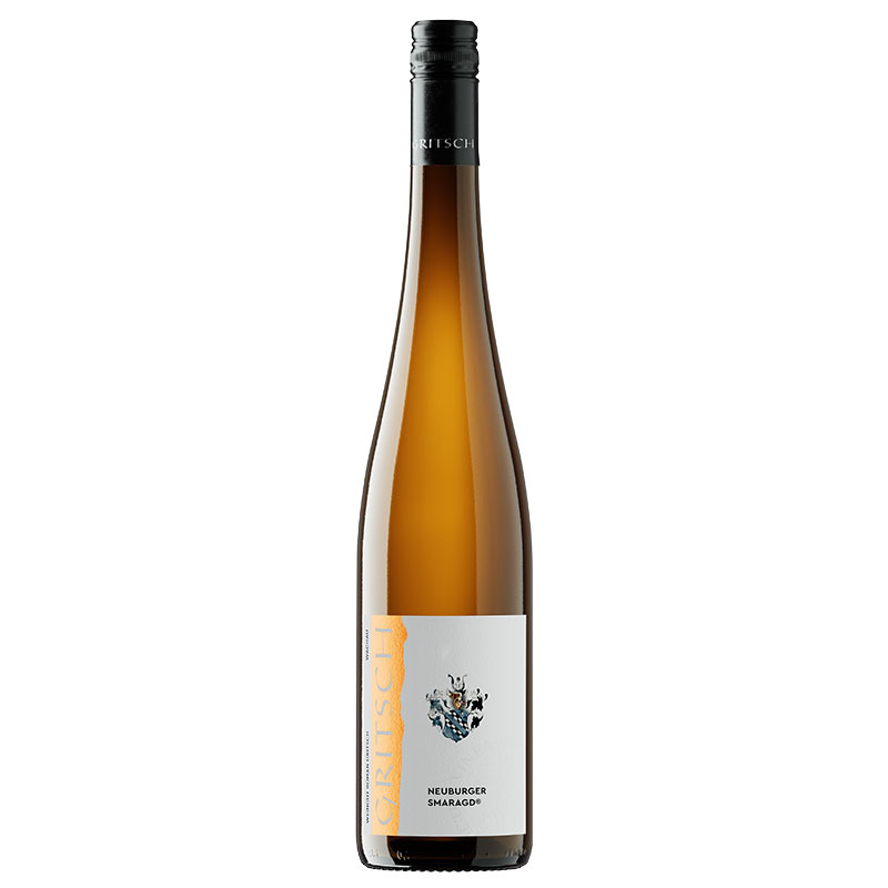 Flasche Neuburger Smaragd 2024 vom Weingut Roman Gritsch aus Spitz in der Wachau